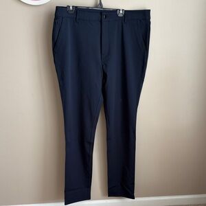 True Classic Travel Chino Men’s Navy slim stretch dress pants slacks 38 x 36 NEW